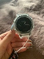 Фото покупателя: Японские часы Casio G-Shock GA-2100SKE-7ADR (GA-2100SKE-7A)