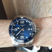 Фото покупателя: Швейцарские механические часы Longines HydroConquest L3.781.4.96.6