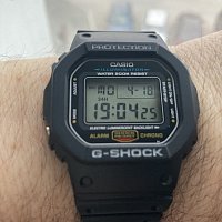 Фото покупателя: Японские часы Casio G-Shock DW-5600E-1V