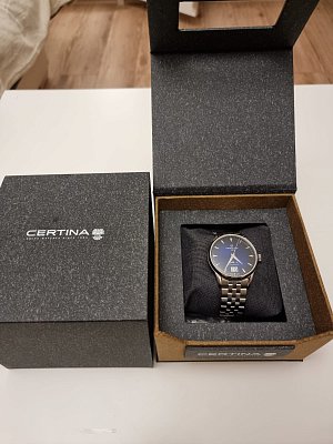 Фото покупателя: Швейцарские механические наручные часы Certina DS-1 Big Date Powermatic 80 C029.426.11.041.00