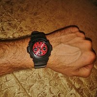 Фото покупателя: Японские часы Casio G-Shock AWG-M100SAR-1A