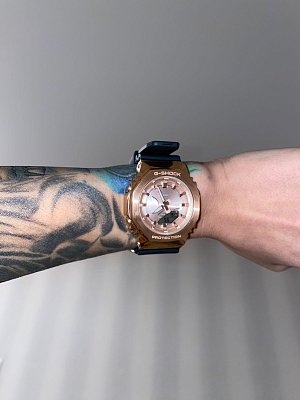 Фото покупателя: Японские наручные часы Casio G-Shock GM-S2100PG-1A4 с хронографом