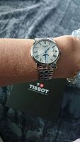 Фото покупателя: Швейцарские часы Tissot Carson Premium Lady Moonphase T122.223.11.033.00