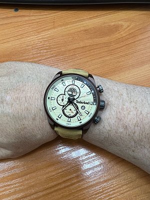 Фото покупателя: Американские наручные часы Timberland Hooksett TBL.14816JLBN/07 с хронографом