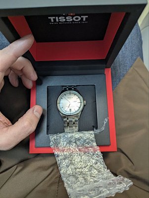 Фото покупателя: Швейцарские механические наручные часы Tissot Chemin des Tourelles Powermatic 80 T139.807.11.031.00