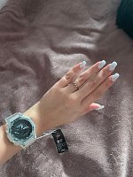 Фото покупателя: Японские часы Casio G-Shock GA-2100SKE-7ADR (GA-2100SKE-7A)
