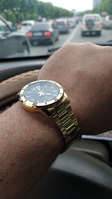 Фото покупателя: Японские наручные часы Casio Collection MTP-VD01G-1BVUDF (MTP-VD01G-1B)
