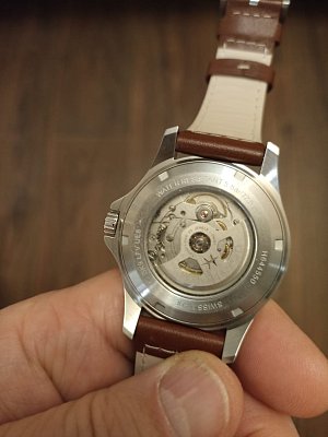 Фото покупателя: Швейцарские механические наручные часы Hamilton Khaki Field King Auto H64455533