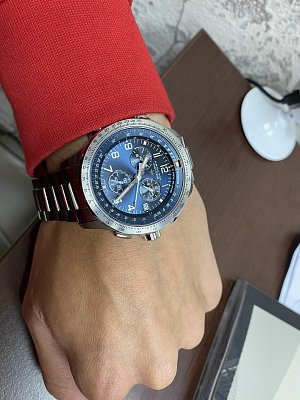Фото покупателя: Швейцарские наручные часы Hamilton Khaki Aviation X-Wind GMT H77922141