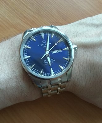 Фото покупателя: Швейцарские механические наручные часы Certina DS Action Day-Date C032.430.11.041.00