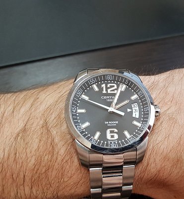Фото покупателя: Швейцарские наручные часы Certina DS Rookie C016.410.11.057.00