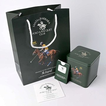Комплектация: Американские часы Santa Barbara Polo & Racquet Club Unique SB.1.10624-1